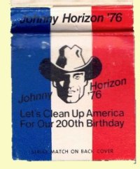 Matchbook - 1976 Johnny Horizon