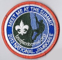 2013 National Jamboree "Meet Me At The Summit" Patch