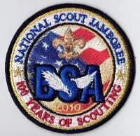 2010 National Jamboree (100th Anniversary) Patch