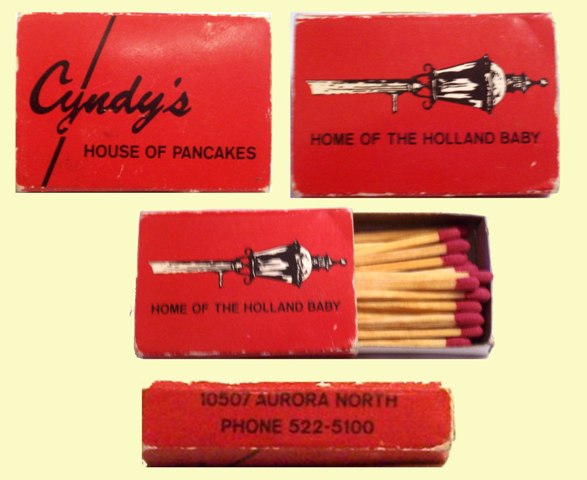 Matchbox - Cyndy's House of Pancakes