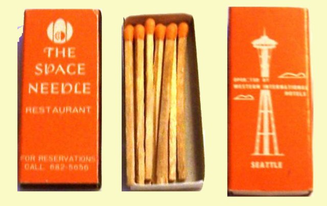 Matchbox - Seattle Space Needle Restaurant