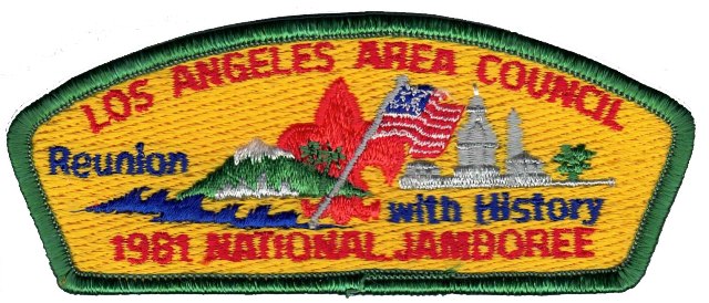 Los Angeles Area Council CSP - 1981 National Jamboree