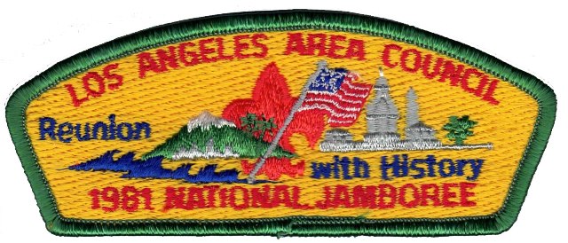 CSP - Los Angeles Area Council - 1981 National Jamboree