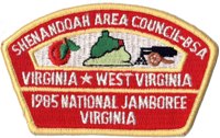 CSP - Shenandoah Area Council (1985 National Jamboree)