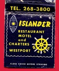 Matchbook - The Islander Restaurant