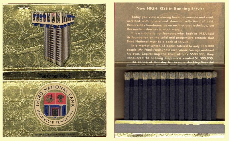 Matchbook - Third National Bank