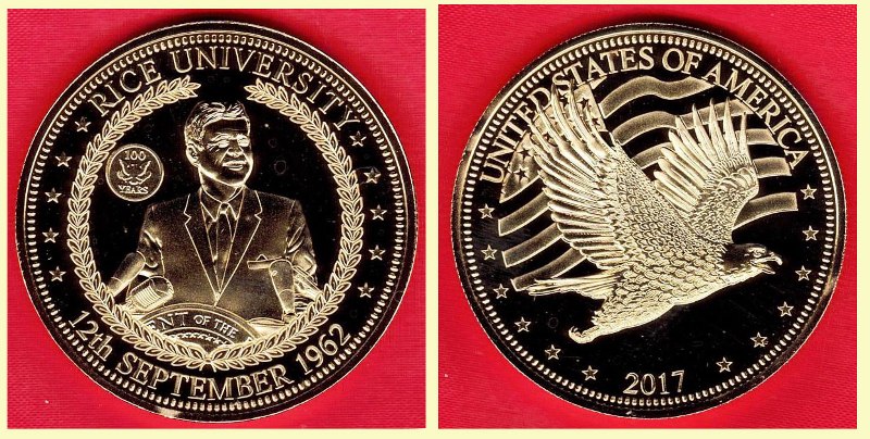 American Medal - The John F Kennedy 100th Anniversary Legacy Proof Medal