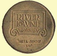 Rivertowne Restaurant Token