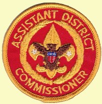 Assistant District Commissioner Patch (1973)