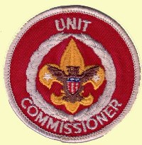 Unit Commissioner Patch (1975 - 1989)