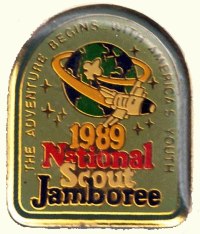 Hat Pin – 1989 National Jamboree #2