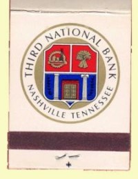 Matchbook - Third National Bank (small book)