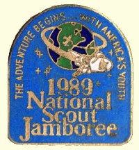 Hat Pin – 1989 National Jamboree #4