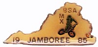 Hat Pin - 1985 MX Jamboree Pin