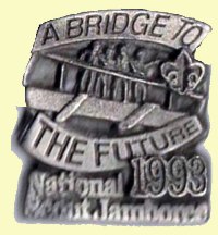 Hat Pin – 1993 National Jamboree (Pewter)