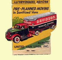 Matchbook - Davidson Transfer & Storage Co