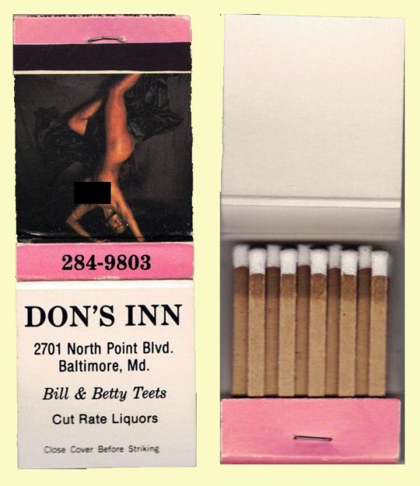Matchbook - Don's Inn  (20)