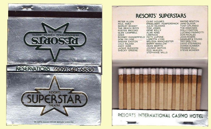 Matchbook - Resorts Superstar Theater