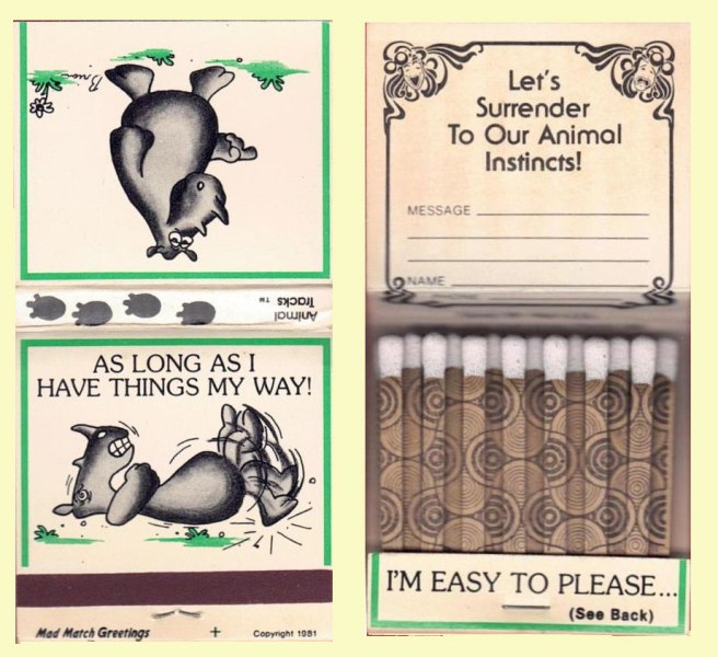 Matchbook - Mad Match Greeting (Hippo)