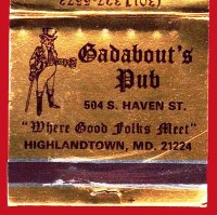 Matchbook – Gadabout’s Pub