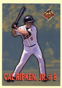 Baltimore Orioles - 1997 Cal Ripken Jr - Burger Kings Cards #1