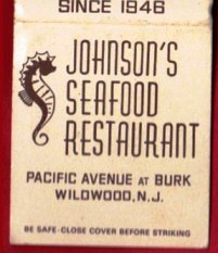 Matchbook - Johnson’s Seafood Restaurant