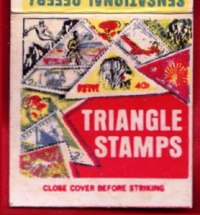 Matchbook – Triangle Stamps