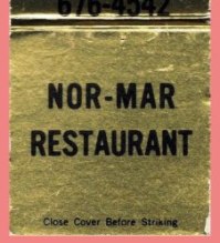 Matchbook - Nor-Mar Restaurant
