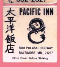 Matchbook - Pacific Inn - Rosedale, MD