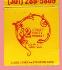 Matchbook - 42nd Street Party Market - Ocean City, MD