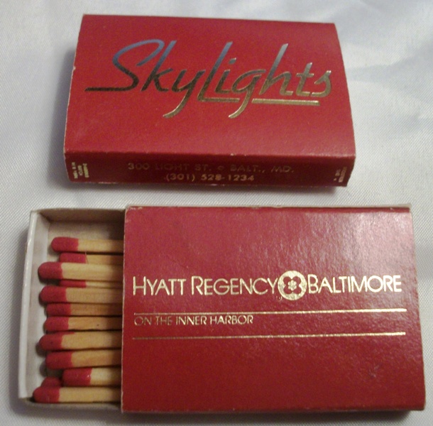 Matchbox - Skylights at the Baltimore Hyatt Regency