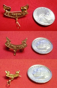 "Mother's" (Parents) 2nd Class Pins (set of 3)