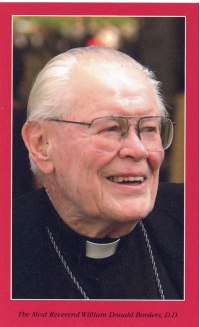 Archbishop William Donald Borders Bereavement Card