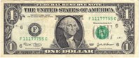2003 Federal Reserve Note – 3 Ea Running Numbers