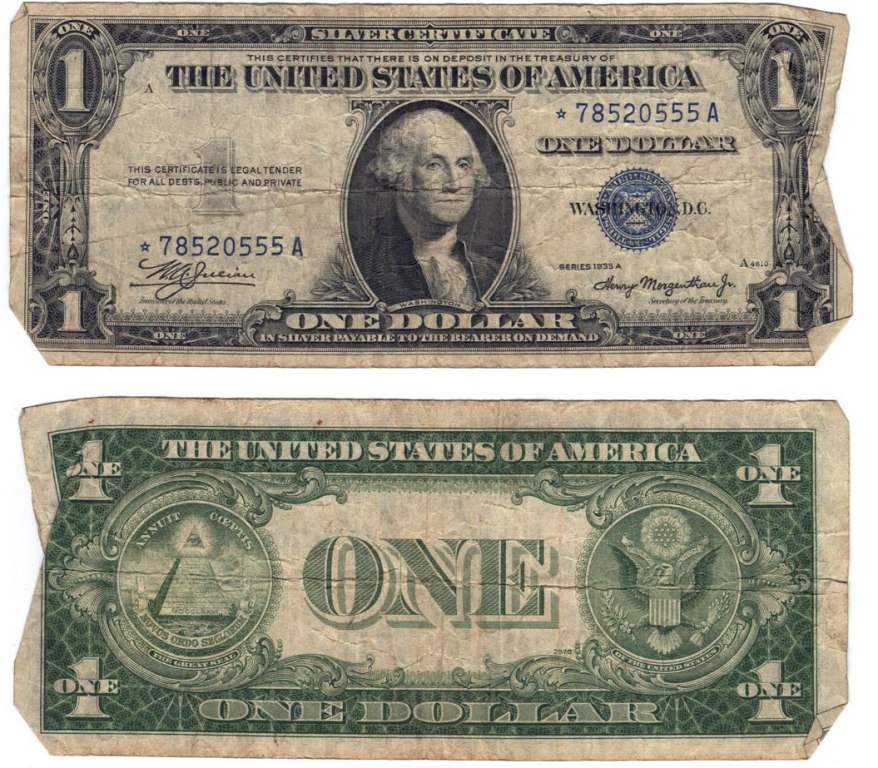 1935A Silver Certificate - #3