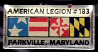 American Legion - Parkville Post #183 Hat Pin