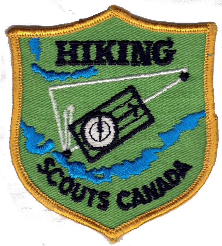 Boy Scout of Canada Hiking Patch