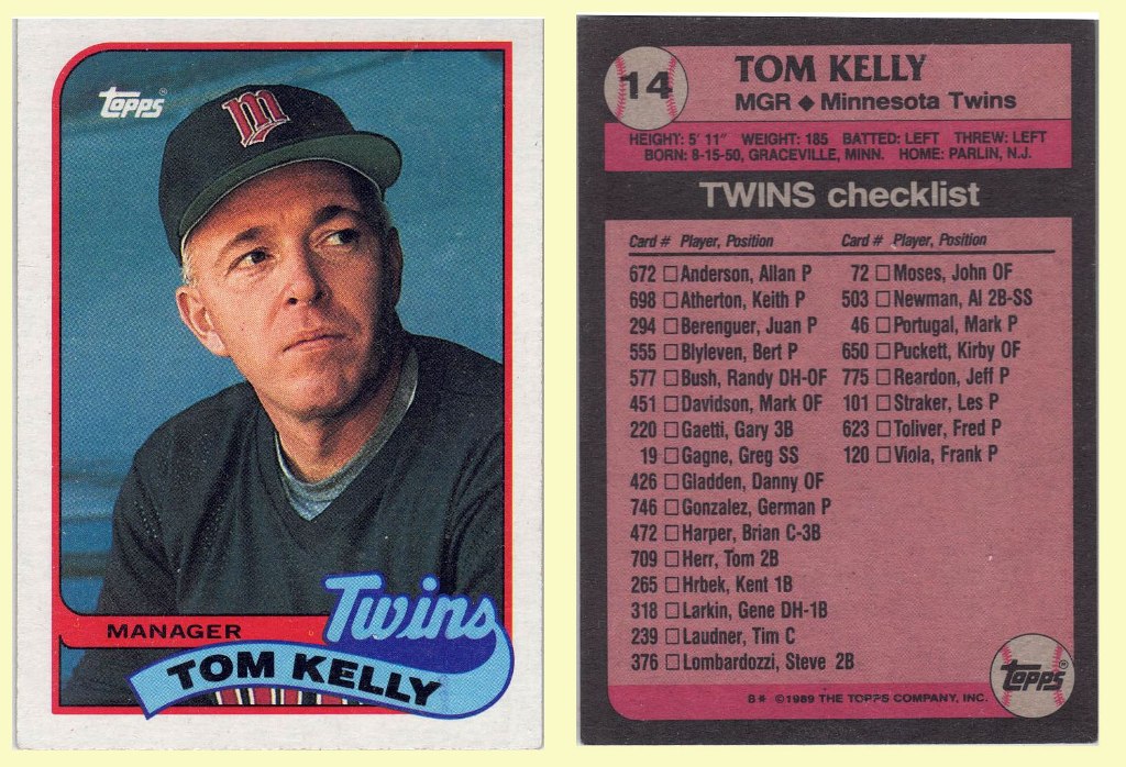 Minnesota Twins - Mark Davidson - Manager