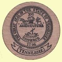 Wooden Nickel - State of “Tennessee”