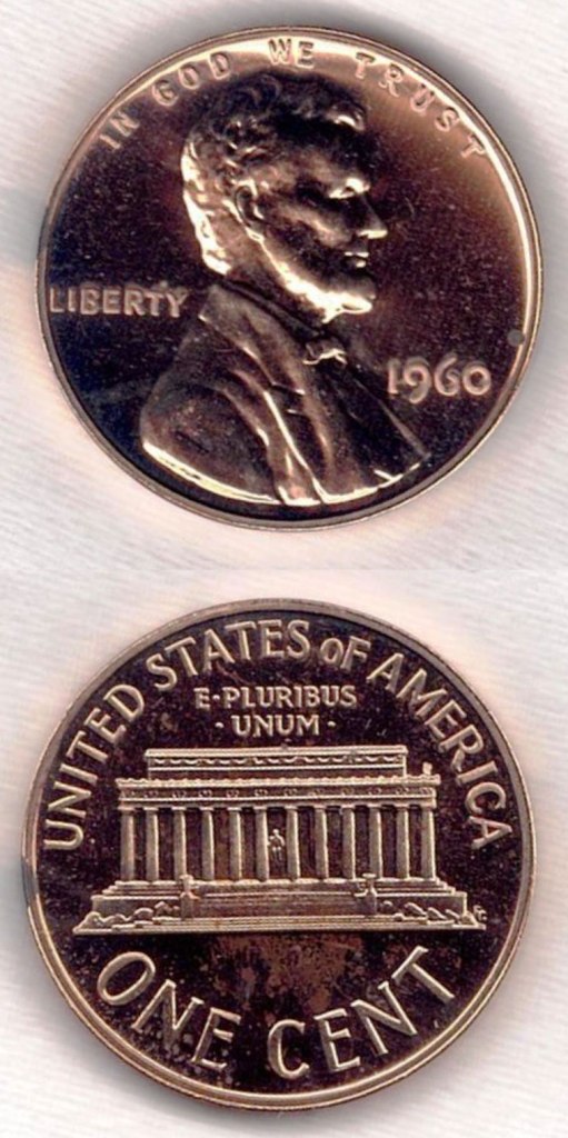 Coin – 1960 (Large Date) BU Lincoln Head Memorial Cent