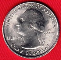 Coin - 2018 BU  Voyageurs Minnesota Washington Clad Quarter