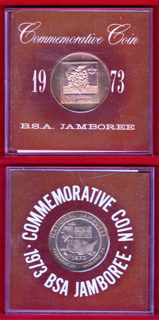 Boy Scout - 1973 National Jamboree Coin