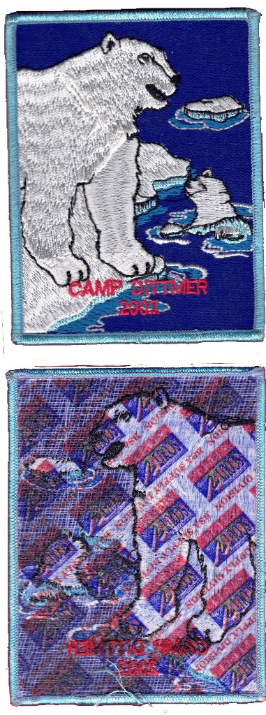 Camp Dittmer Winter Camping Patch