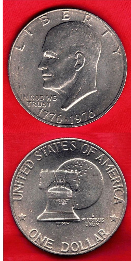 Coin – 1976 Uncirculated Clad Eisenhower Dollar