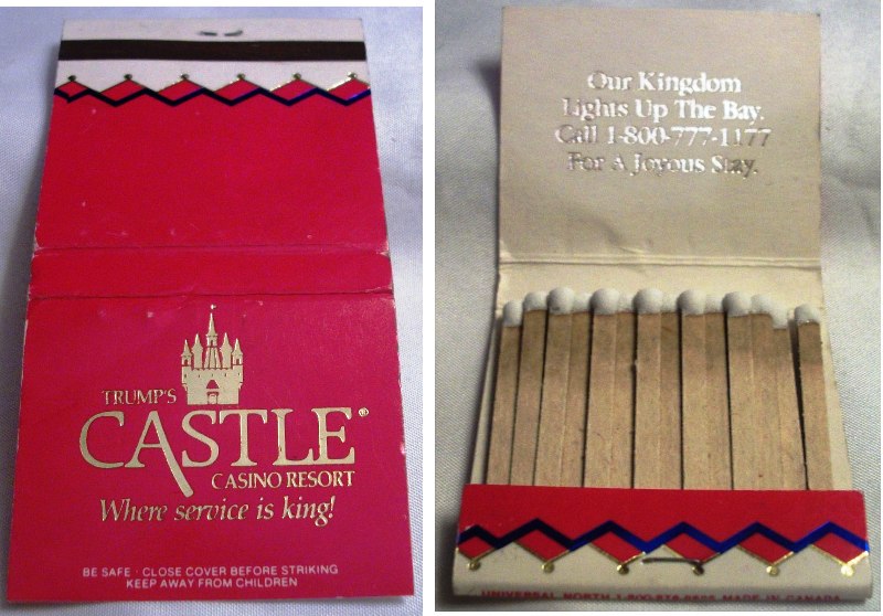 Matchbook – Trump’s Castle Casino Resort