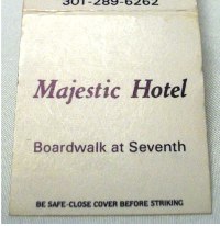 Matchbook – Majestic Hotel