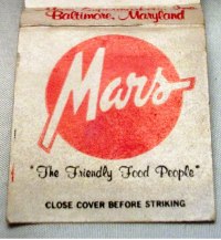 Matchbook – Mars Supermarkets