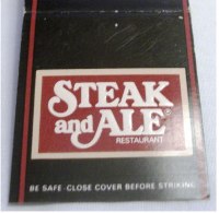 Matchbook – Steak & Ale Restaurant