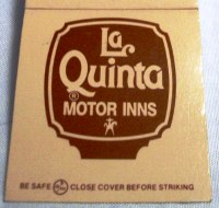 Matchbook – La Quinta Motor Inns