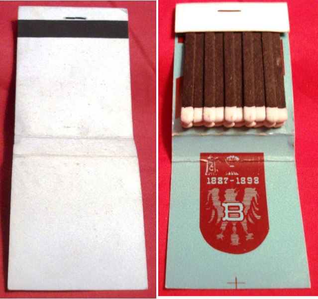 Matchbook – Berghoff Restaurant (Chicago, IL)